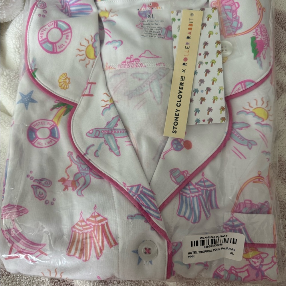 Stoney Clover Lane x Roller Rabbit Pajama Set